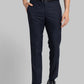 Raymond Men Brown Slim Fit Structure Polyester Trousers