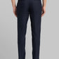 Raymond Men Brown Slim Fit Structure Polyester Trousers