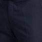 Raymond Men Brown Slim Fit Structure Polyester Trousers