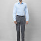 Raymond Men Black Structure Slim Fit Polyester Blend Trouser