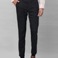Raymond Men Blue Structure Slim Fit Polyester Blend Trouser