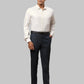 Men Slim Fit Grey Trouser