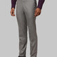 Men Slim Fit Grey Trouser