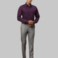 Men Slim Fit Grey Trouser