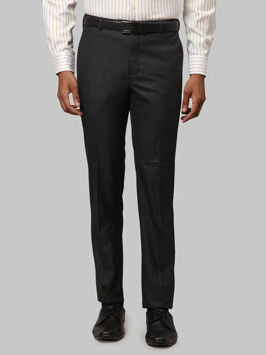 Men Regular Fit Fawn Trouser