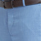 Men Contemporary Fit Blue Trouser