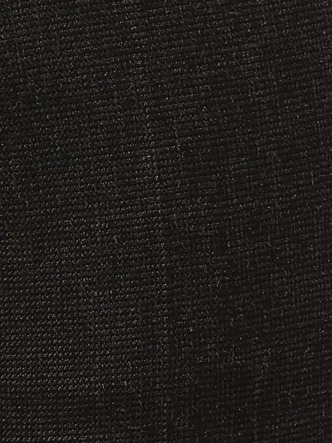 Men Blue Contemporary Fit Structure Polyester Blend   Trouser