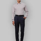 Men Slim Fit Grey Trouser
