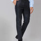 Men Slim Fit Brown Trouser