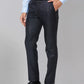 Men Slim Fit Brown Trouser