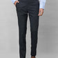 Raymond Men Grey Solid Slim Fit Polyester Blend Trousers
