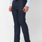 Raymond Men Blue Structure Slim Fit Polyester Blend Trouser