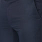 Raymond Men Blue Structure Slim Fit Polyester Blend Trouser