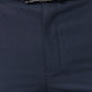 Raymond Men Blue Structure Slim Fit Polyester Blend Trouser