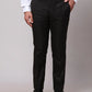 Raymond Men Brown Slim Fit Checks Polyester Trousers
