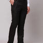 Raymond Men Brown Slim Fit Checks Polyester Trousers