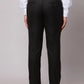 Raymond Men Brown Slim Fit Checks Polyester Trousers