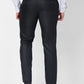 Raymond Men Brown Structure Slim Fit Polyester Blend Trouser