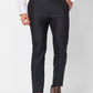 Raymond Men Blue Checks Slim Fit Polyester Blend Trouser