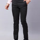 Raymond Men Grey Structure Slim Fit Polyester Blend Trousers