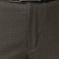 Raymond Men Blue Checks Slim Fit Polyester Blend Trouser