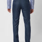 Raymond Men Grey Checks Slim Fit Polyester Blend Trouser