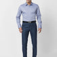Raymond Men Grey Checks Slim Fit Polyester Blend Trouser
