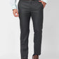 Raymond Men Black Structure Slim Fit Polyester Blend Trouser