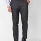 Raymond Men Blue Structure Slim Fit Polyester Blend Trouser
