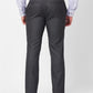 Raymond Men Blue Structure Slim Fit Polyester Blend Trouser