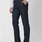 Raymond Men Grey Structure Slim Fit Polyester Blend Trouser