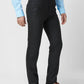 Raymond Men Brown Structure Slim Fit Polyester Blend Trouser