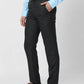 Raymond Men Brown Structure Slim Fit Polyester Blend Trouser