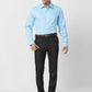 Raymond Men Brown Structure Slim Fit Polyester Blend Trouser
