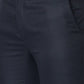 Raymond Men Grey Structure Slim Fit Polyester Blend Trouser