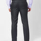 Raymond Men Black Structure Slim Fit Polyester Blend Trouser