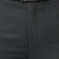 Raymond Men Brown Structure Slim Fit Polyester Blend Trouser