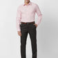 Raymond Men Grey Structure Slim Fit Polyester Blend Trouser