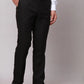 Raymond Men Violet Slim Fit Structure Polyester Trousers
