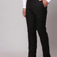 Raymond Men Violet Slim Fit Structure Polyester Trousers