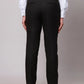 Raymond Men Violet Slim Fit Structure Polyester Trousers