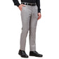 Raymond Men Black Structure Slim Fit Polyester Blend Trouser