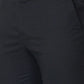 Raymond Men Black Structure Slim Fit Polyester Blend Trouser