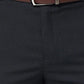 Raymond Men Black Structure Slim Fit Polyester Blend Trouser