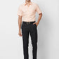 Raymond Men Blue Solid Slim Fit Polyester Blend Trouser