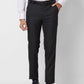 Raymond Men Green Slim Fit Structure Polyester Trousers