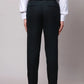 Raymond Men Blue Slim Fit Checks Polyester Trousers