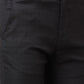 Raymond Men Blue Solid Slim Fit Polyester Blend Trousers