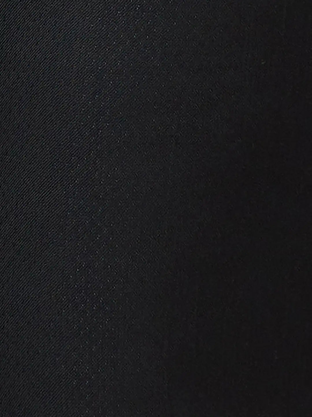 Raymond Men Black Solid Slim Fit Polyester Blend Trousers