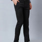 Raymond Men Blue Solid Slim Fit Polyester Blend Trouser